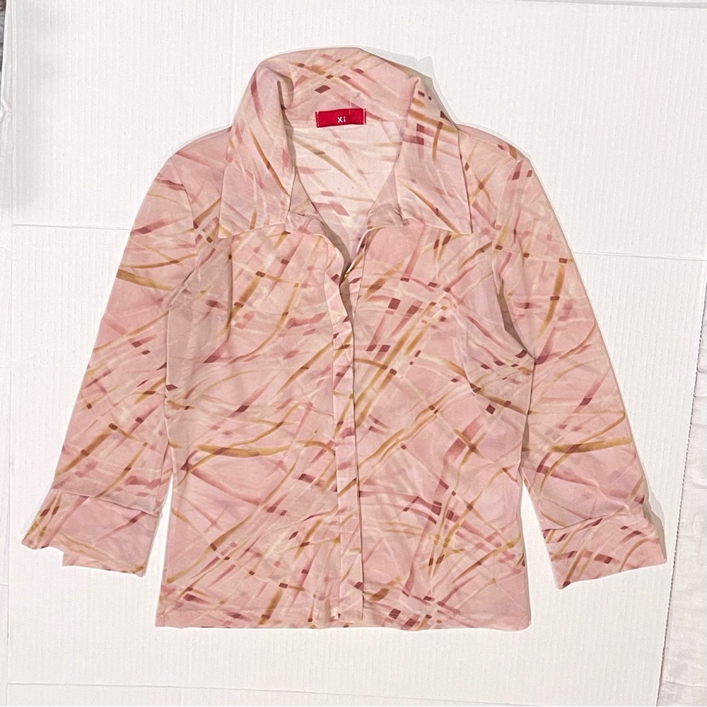 Xi Pink Y2K Top
